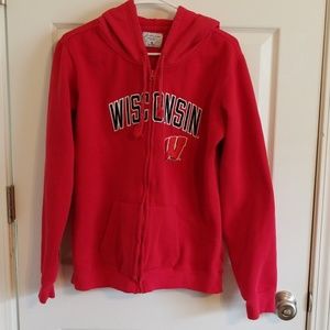 Wisconsin Badgers Full Zip Hoodie